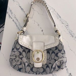 Vintage Denim Coach purse